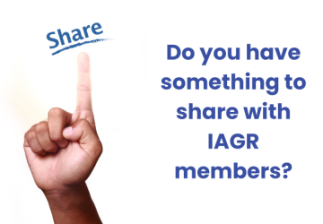 Share with IAGR members